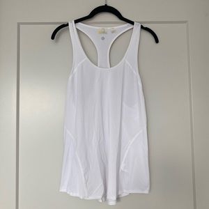 White Zella Athletic Tank Top - M